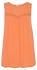 Buffalo Crepebluse Spitzeneinsatz bright peach