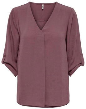 Jacqueline de Yong Langarmbluse Divya 1-tlg plain ohne details