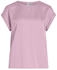 Vila Satin Blusen T-Shirt Kurzarm VIELLETTE 4599 rosa