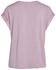 Vila Satin Blusen T-Shirt Kurzarm VIELLETTE 4599 rosa