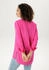 Aniston Longbluse extra-langen Manschetten pink