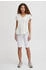 Oxmo Kurzarmbluse OXSabine 21800176-ME off white