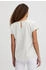 Oxmo Kurzarmbluse OXSabine 21800176-ME off white