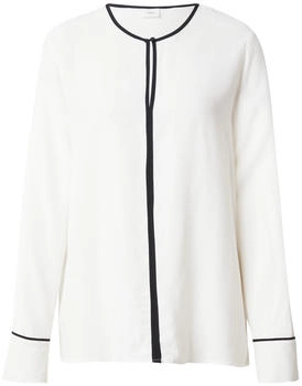 S.Oliver Shirtbluse Schlüsselloch-Ausschnitt 0200 weiß