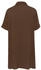 Lascana Longbluse Knopfleiste braun