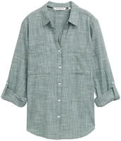 Tom Tailor 1035247, Tom Tailor Damen Bluse 1035247 explorer green