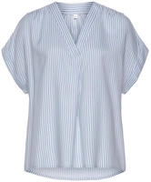 Vivance Kurzarmbluse mit Streifendesign, Damenbluse, casual