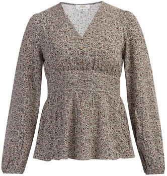 Usha Bluse Festival beige mehrfarbig