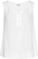 Buffalo Blusentop aus gekreppter Viskose mit Knopfleiste, Tanktop, Blusenshirt