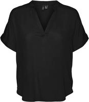 Vero Moda Shirtbluse "VMBEAUTY SS TOP GA NOOS" Viskose, regular fit