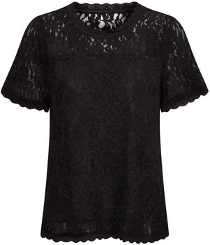 Cream Bluse 'Kit' creme schwarz