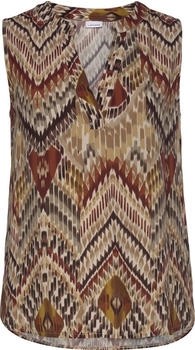 Lascana Bluse beige braun schoko senf