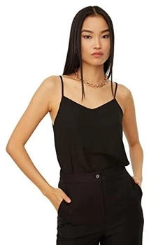 Trendyol Damen Seasonal Fashion Hemd schwarz