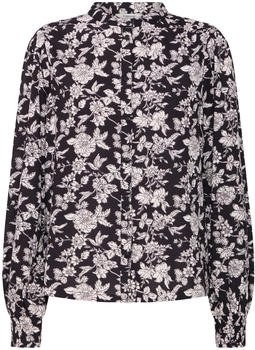 B.Young Langarmbluse AOP SMOCK BLOUSE black birch florals 204175