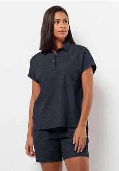 Jack Wolfskin Karana Shirt Damen blau nachtblau