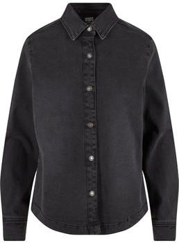 Urban Classics Bluse black denim