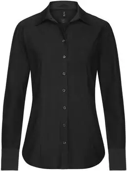 Greiff Langarmbluse 6511 CASUAL Regular Fit schwarz
