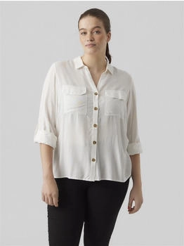 Vero Moda Bumpy New Langarmhemd 10276694-schneeweiss