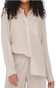 Only ONLTOKYO Regular Fit Hemd weiss beige 15259585