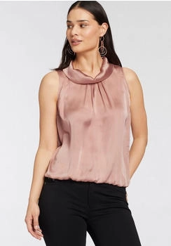 Laura Scott Blusentop aus Satin Jersey rosa