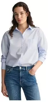 GANT Shirtbluse 4300212 relaxed poplin lightblue