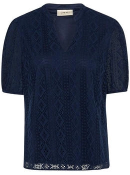 Cream Bluse 'Danika' creme navy