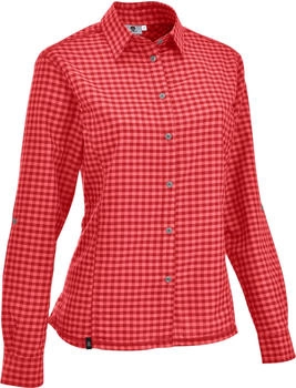Maul Flanellbluse karo coral
