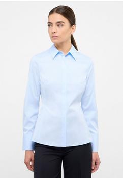 Eterna Bluse FITTED hellblau