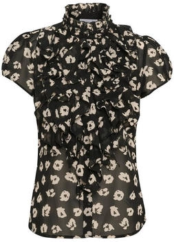 Saint Tropez Bluse ecru schwarz