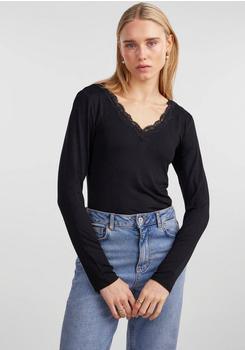 Pieces Pcbarbera Ls Lace Top Noos bc