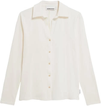 armedangels Nalaannia Slim Fit Bluse beige oatmilk