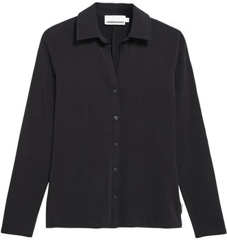 armedangels Nalaannia Slim Fit Bluse schwarz