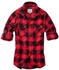 Brandit Amy Flanell Checkshirt schwarz rot