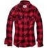 Brandit Amy Flanell Checkshirt schwarz rot