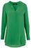 Aniston Longbluse extra-langen Manschetten grün