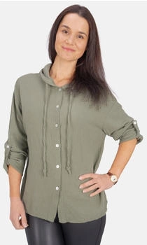 Seasons of April Camila Musselin Bluse khaki