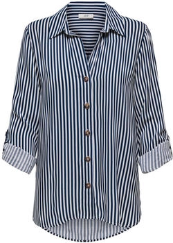 Jacqueline de Yong Laurel Life L S Shirt wvn dia white sky captain