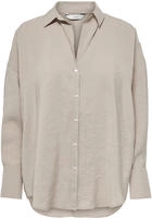 ONLY Hemdbluse "ONLZAZIMA L/S LOOSE SHIRT WVN NOOS"