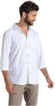 Craghoppers NosiLife Nuoro Langarmshirt II weiß