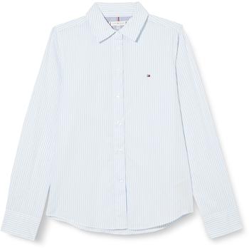 Tommy Hilfiger Essential Stp Regular Shirt Freizeithemd blau breezy blue