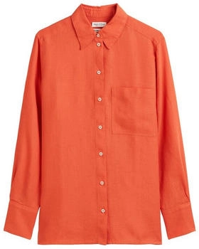 Marc O'Polo Leinenbluse Regular burnt red (503113542427)