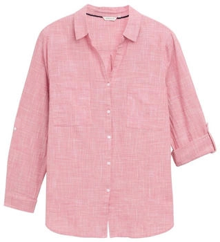 Tom Tailor Plus Size - Bluse mit Struktur Berry Red (1042334_11016)