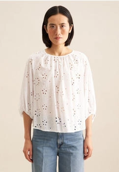 Seidensticker Leinwandbindung Shirtbluse weiß 137701-0001