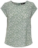 ONLY Shirtbluse "ONLVIC S/S AOP TOP NOOS PTM" mit Allover Druck