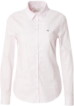 GANT Hemdbluse Label-Stitching rosa