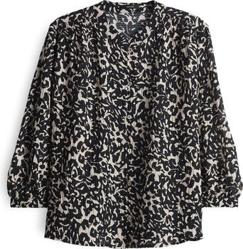 Opus Bluse Famelia beige schwarz