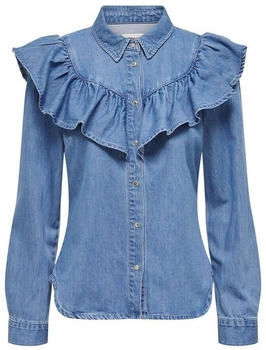 Only Bluse 'Indigo' blue denim 14592201