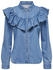 Only Bluse 'Indigo' blue denim 14592201