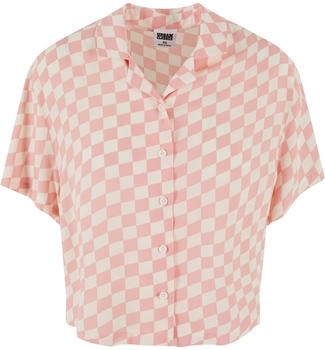 Urban Classics Damen Bluse 'Resort' beige pink