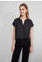 Street One Kurzarmbluse aus Viskose schwarz black